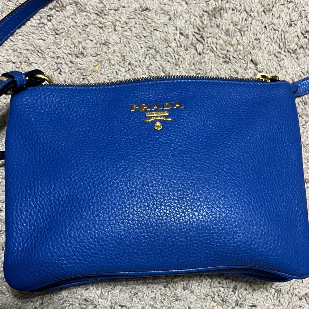 Prada Royal Blue Crossbody Bag